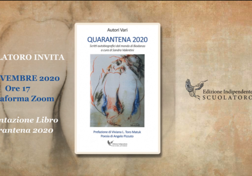 Presentazione del libro online (22/11)