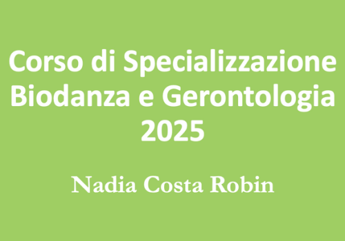 Biodanza e Gerontologia Date e iscrizione